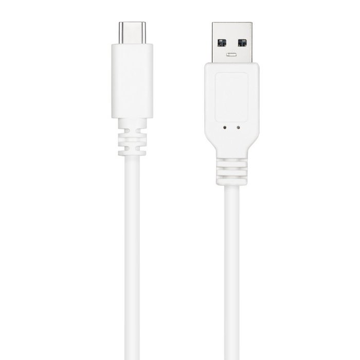 Nanocable Cable USB 2.0 USB-C a USB-A 1.5m Blanco 3A
